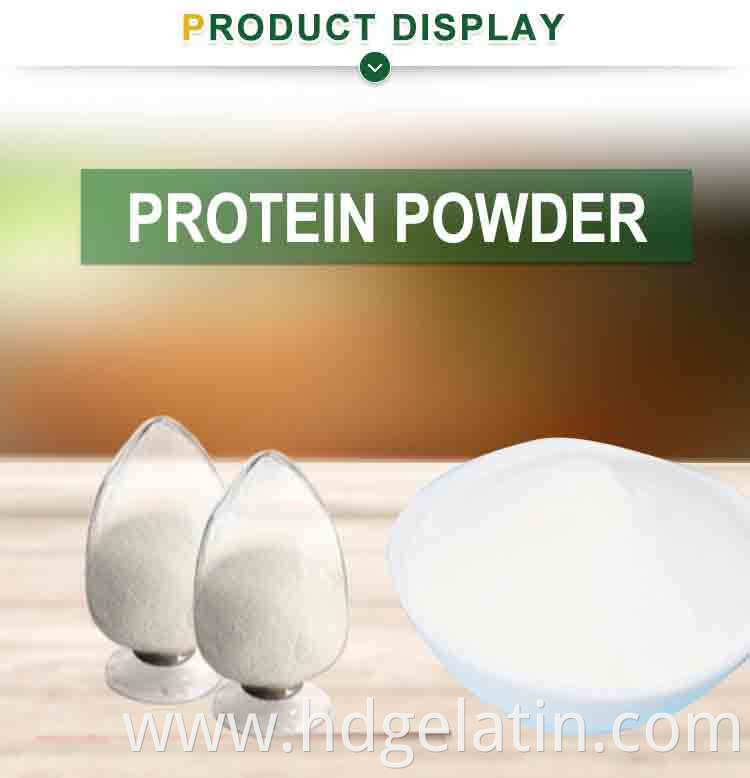 Nice quality OEM 100% collagen hydrolysate edible gelatin protein powder